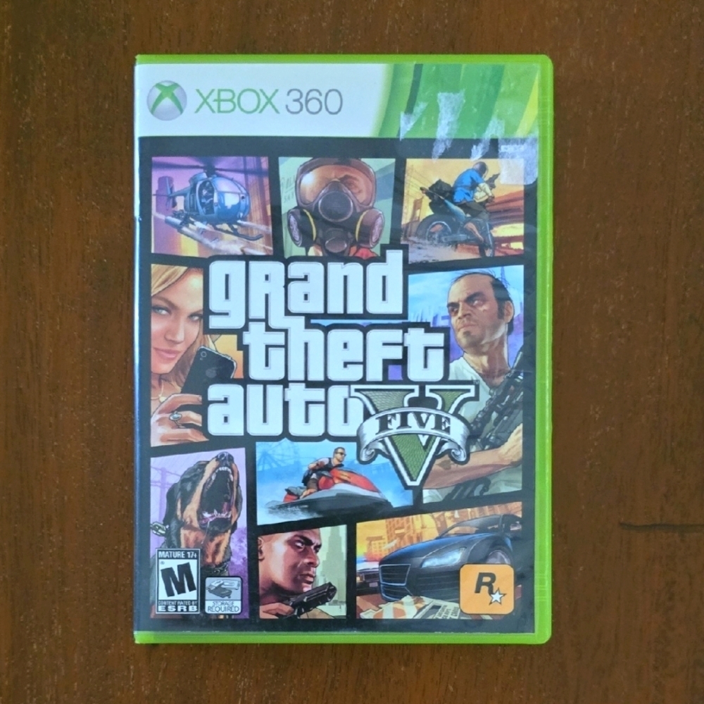 Grand Theft Auto V‎ for XBOX  360 game